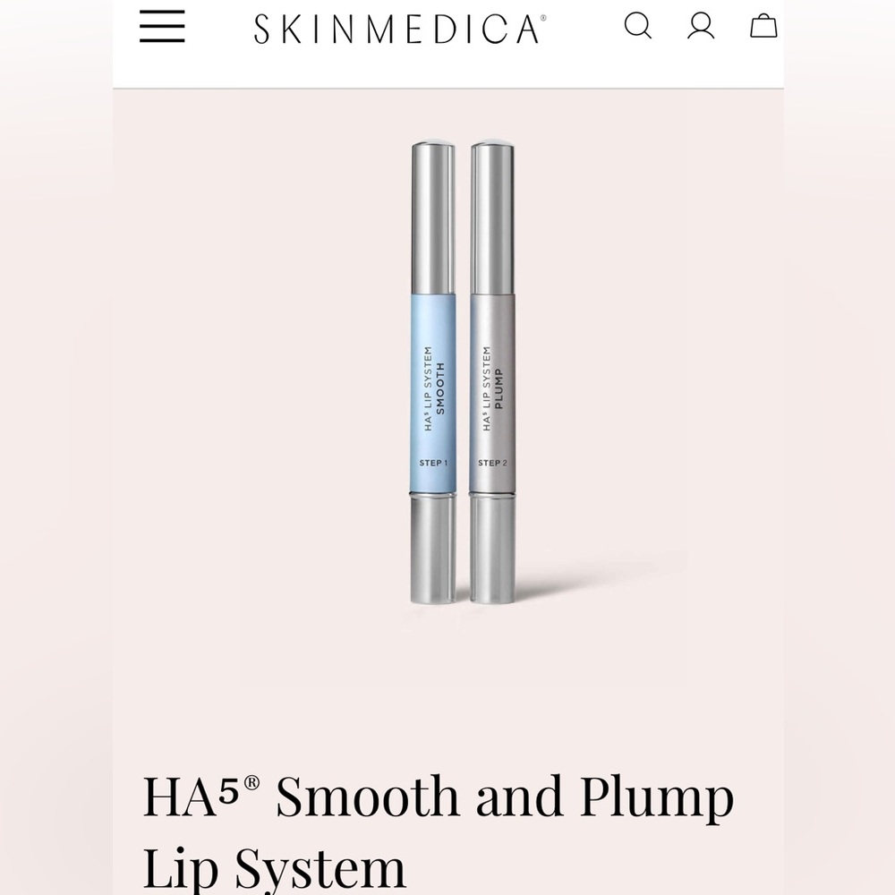 NEW SKINMEDICA HA⁵ Smooth and Plump Lip System
